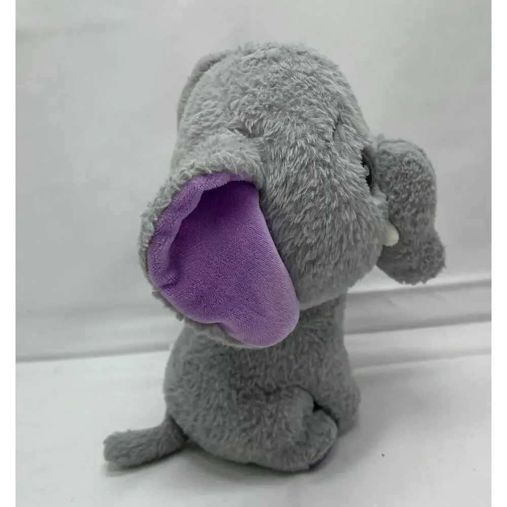 Dusty Li'L‎ Peepers Elephant Russ Plush Stuffed Animal Purple 9
